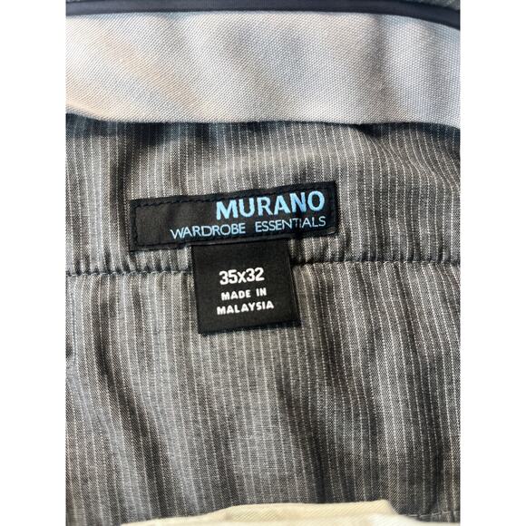 Murano Men’s Light Khaki Alex Fit Flat‎ Front Chino Pants Size 35X32 - Picture 8 of 8